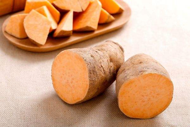 Orange sweet potato